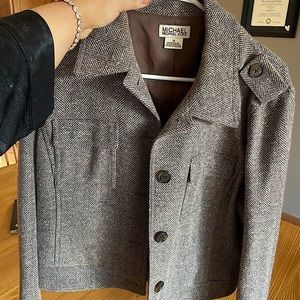 Michael Kors wool blended coat/blazer